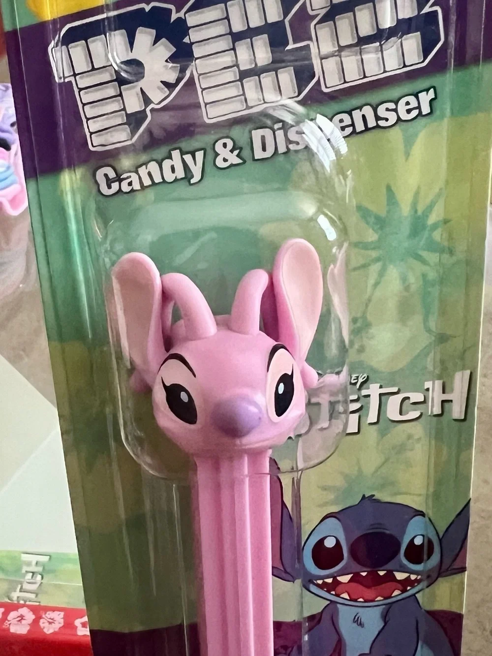 Disney Pink Stitch PEZ Candy Dispenser